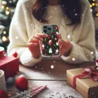 TEL PROTECT Christmas Clear phone case for iPhone 14 Pro transparent (Design 1) — Photo 6