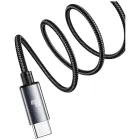 USAMS U91 data transfer and charging cable | USB-C to USB-C | 60W | 1m | gray — Photo 4