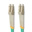 Qoltec Patchcord fiber optic LC/UPC - LC/UPC | Multimode | 50/125 | OM4 | Duplex | 5m — Foto 2