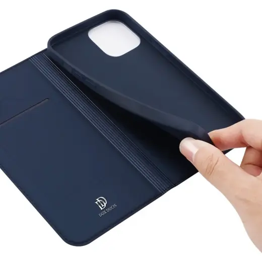 Dux Ducis Skin Pro Bookcase type case for iPhone 13 Pro blue Photo