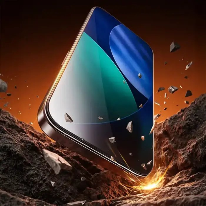 Rock Tempered glass HD Full-coverage Anti-static for Iphone 17 Pro Foto 7