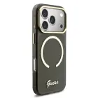 Guess IML Glitter Script Strap MagSafe Case for iPhone 17 Pro Black Foto 2