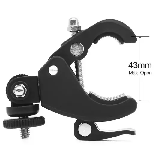 Bicycle flashlight holder rotates 360 degrees Foto 8