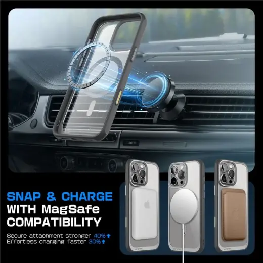 Supcase UB Mag Case with MagSafe for iPhone 16 Pro Max - Gray Photo