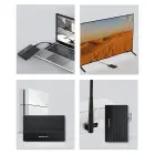 Qoltec Aluminium Enclosure | SSD HDD 2.5'' drive | SATA | USB 3.0 | Super speed 5Gb/s | 2TB | Black Foto 6