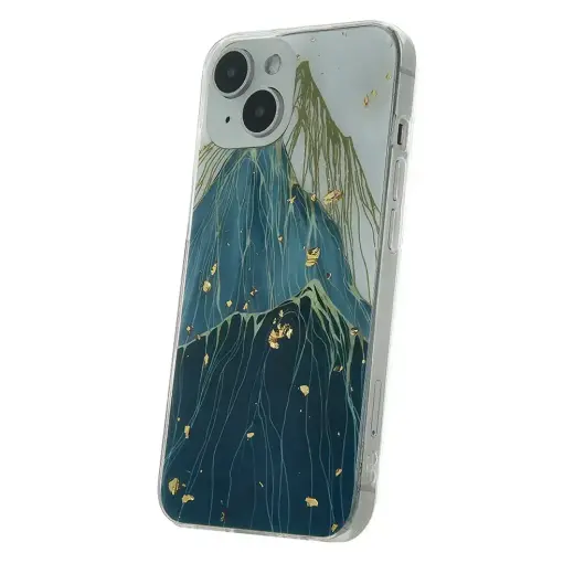 Gold Glam case for Samsung Galaxy A35 5G mountain Foto 2