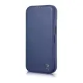 iCarer CE Premium Leather Folio Case iPhone 14 Plus Magnetic Flip Leather Folio Case MagSafe Blue (WMI14220715-BU) — Photo 23