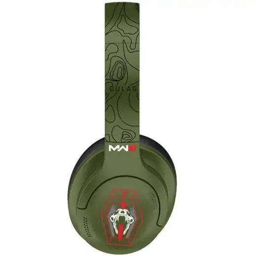OTL Call of Duty: MW3 ANC słuchawki bezprzewodowe gamingowe | Gaming wireless headphones Olive snake Foto 4