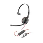 HP Poly Blackwire 3210 Monaural USB-C Headset +USB-C/A Adapter — Foto 2