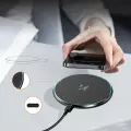 Wozinsky WLI-01Y 15W Qi Inductive Charger with USB-C Cable - Black Foto 8
