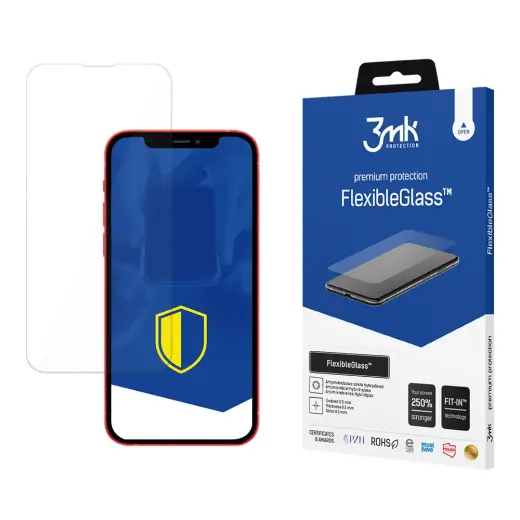 3mk FlexibleGlass™ aizsargstikls telefonam iPhone 13 Mini