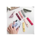 Self-adhesive finger holder with zipper - blue Photo