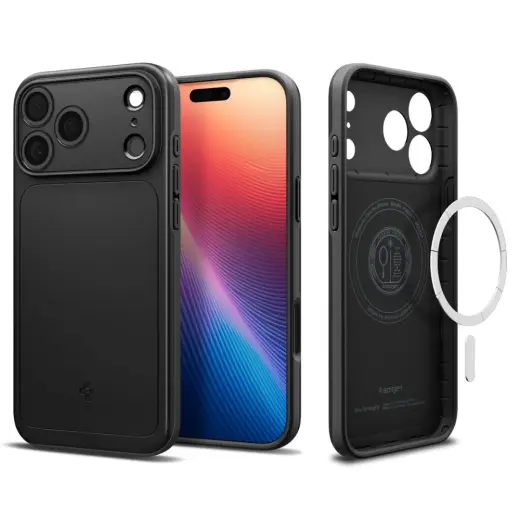 Spigen Thin Fit MagSafe Case for iPhone 17 Pro - Black Foto 3