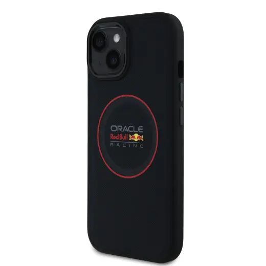 Red Bull чехол для телефона из искусственной кожи темно-синий для iPhone 15 с поддержкой MagSafe Фото num