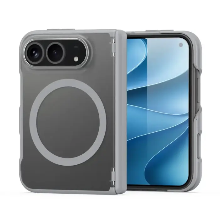 DUX DUCIS case EXPN compatible with MagSafe for iPhone Duo grey