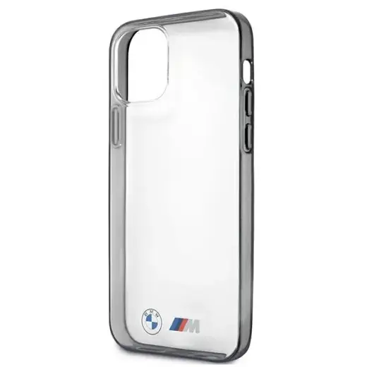 Etui BMW BMHCP12SMBTOK iPhone 12 mini 5,4" прозрачный жесткий кейс Sandblast Фото num