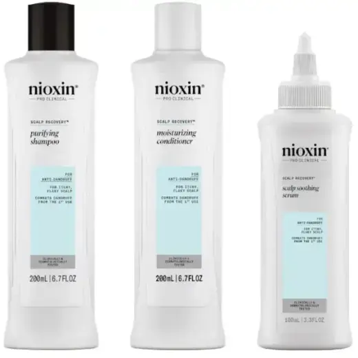 Nioxin Scalp Recovery Gift Set for Dandruff 3 Pc