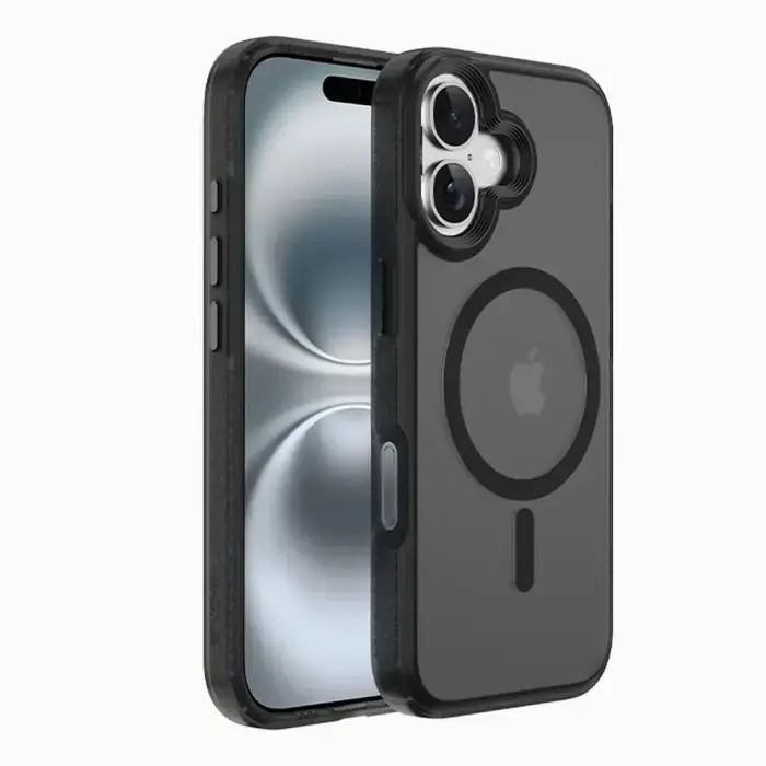 X-ONE Dropguard 2S compatible with MagSafe for iPhone 17 black frost matte