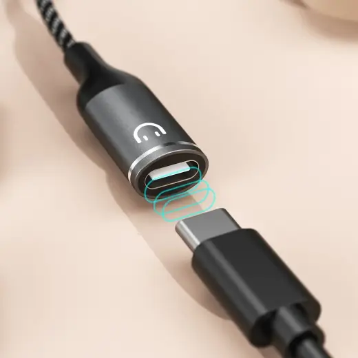 Dudao L13C+ 2in1 USB-C Adapter - Gray Фото num