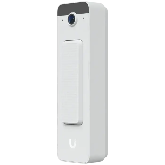 Ubiquiti Doorbell Lite - Compact PoE video doorbell with two-way audio and versatile mounting options, white.