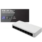 Qoltec Network SWITCH | 8 x RJ45 port | 100Mbps | Fast Ethernet | LAN Foto 10