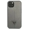 Guess PU Saffiano Triangle  Case for iPhone 13 mini Silver — Foto 3