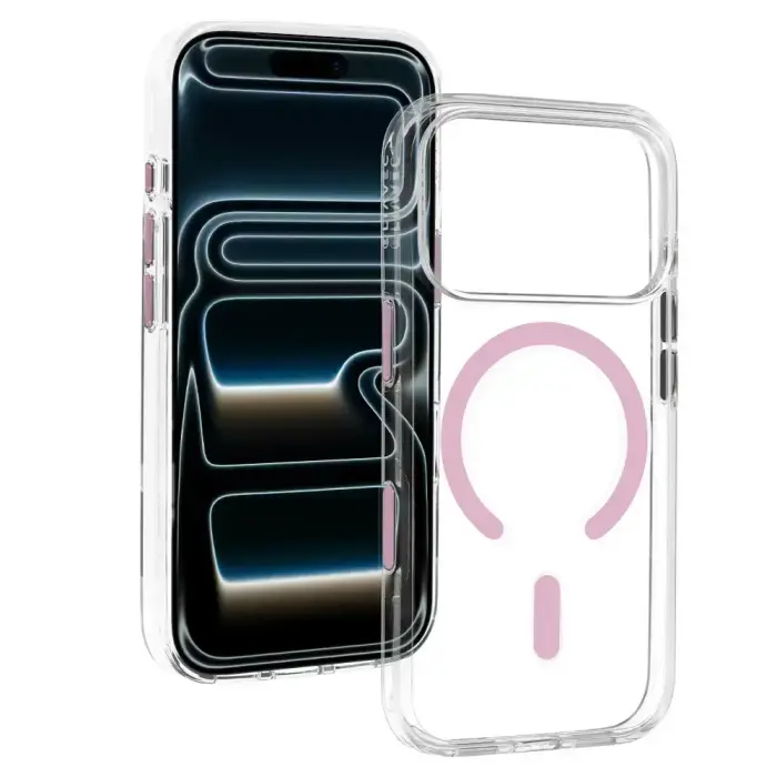 Liavec Pure phone case for iPhone 18 Pro | iPhone 17 Pro pink