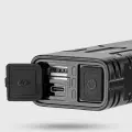 Rockbros 24310002001 bicycle light 850 lm with powerbank function + USB-C - USB-A cable - black Photo