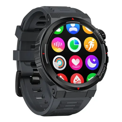 Zeblaze Ares 3 Plus Smartwatch (Black) Фото num