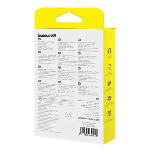 Adapter WiFi Baseus FastJoy 300Mbps (czarny) Фото num