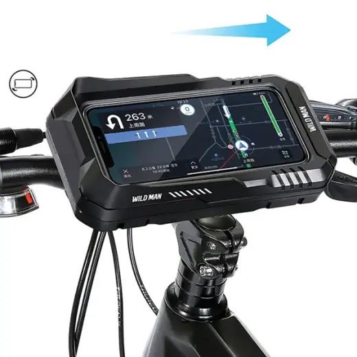 WILDMAN Etui|uchwyt na rower FK4 sakwa na ramę czarna|black Foto 5