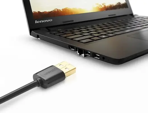 USB 2.0 extension cable UGREEN US103, 1m (black) Foto 4