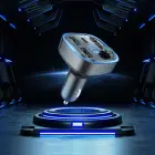 Borofone raidītājs FM BC48 Broad MP3, Bluetooth - 2xUSB + C tipa - QC 3.0 18W melns (bojāts iepakojums) Foto 8