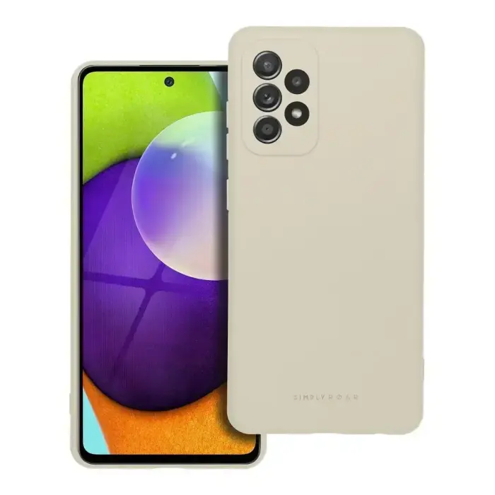 ROAR SPACE maciņš telefonam Samsung Galaxy A52 5G (A526) | A52 4G (A525) | A52s 5G (A528) balts