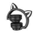 Наушники Borofone BO18 Cat Ear bluetooth черный Фото num
