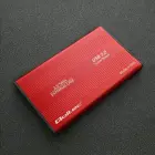Qoltec Aluminium External Hard Drive Case HDD SSD 2.5'' SATA3 | USB 3.0 | Red Фото num