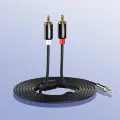 UGREEN AV116 3,5mm Jack to 2RCA (Cinch) Cable 3m (black) Photo