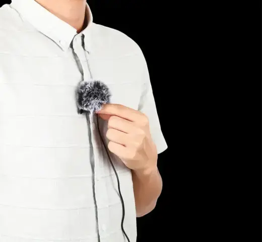 Jack Puluz tie microphone with clip PU425 1.5m USB-C Foto 4