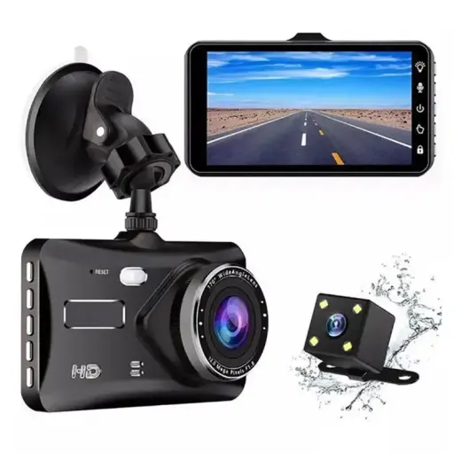 Car Dash Cam DVR-03 4,0 inches + rear camera Foto 5