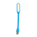 Mini LED Lamp Silicone USB Light blue Foto 1
