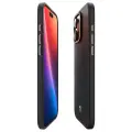 Spigen Enzo Aramid чехол с поддержкой MagSafe для телефона iPhone 16 Pro Max чёрный коричневый — Фото 6
