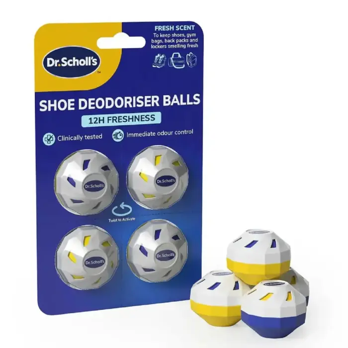Scholl Shoe Deodorant Balls 4pcs Photo