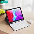 USAMS Winro чехол с клавиатурой для iPad 10.2" черный чехол-черная клавиатура|черная обложка-черная клавиатура IP1027YR01 (US-BH657) Фото num