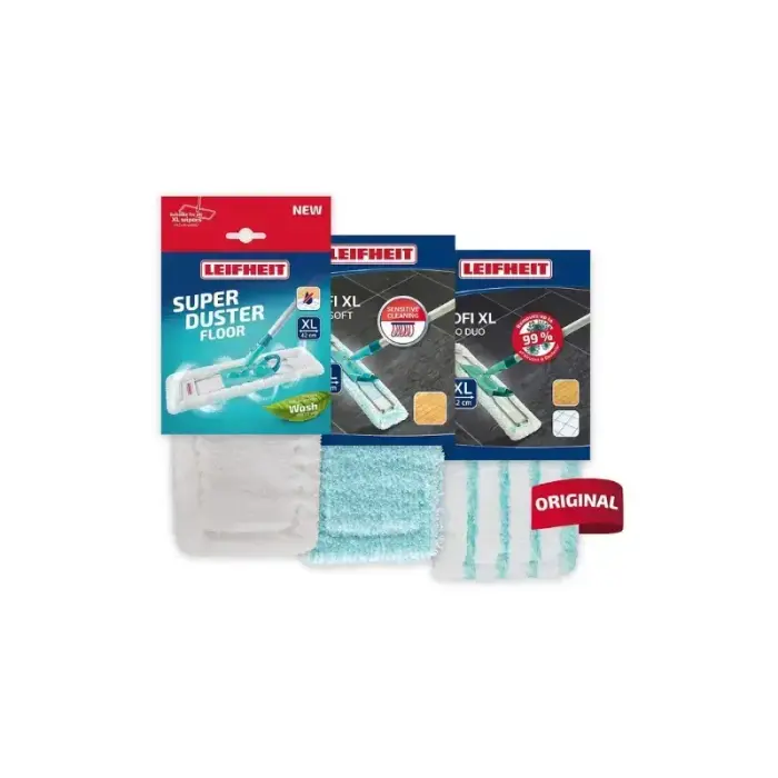 Replacement cloth set 3 pcs. Profi XL micro duo / Superduster / super soft 42cm