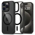 TECH-PROTECT MAGMAT MAGSAFE IPHONE 16 PRO BLACK|CLEAR — Foto 1