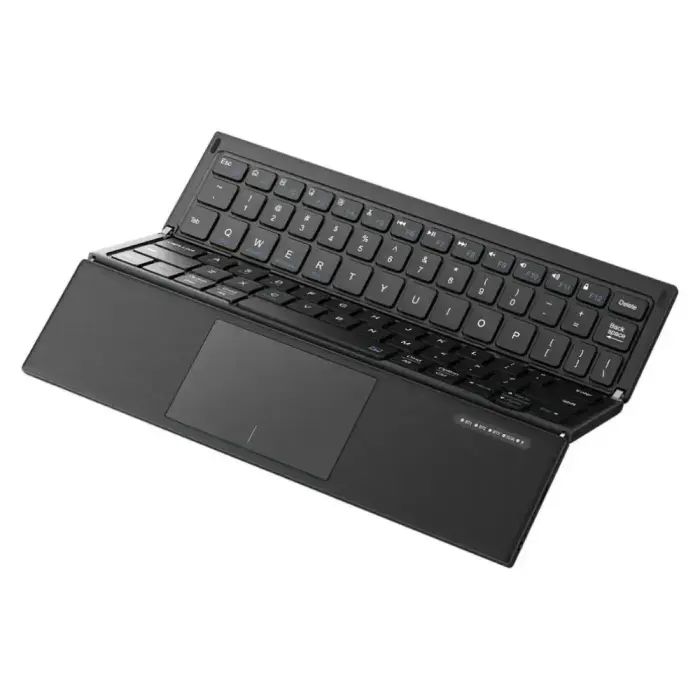 Wireless keyboard with touchpad SODI ZO1T Tri-Fold Bluetooth black
