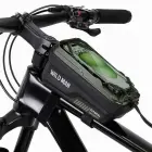 WILDMAN traveling bag for bike frame with zipper 1L (4 "- 7") GX200 green Photo