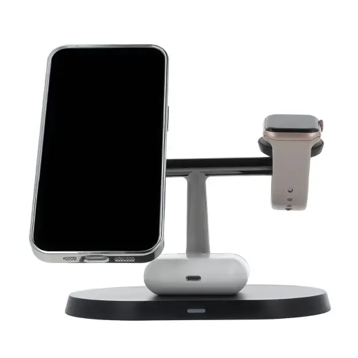 Maxlife MXWC-03 3in1 wireless charger 15W black Foto 13
