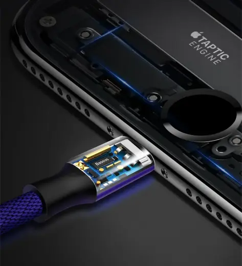 Baseus Yiven USB | Lightning Cable with Material Braid 1,8M black (CALYW-A01) Фото num