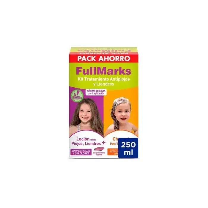 Fullmarks Lotion Anti-Lice Kit 100ml Shampoo 150ml